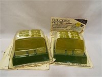 (2) Olive Green NEW Rolodex Petite Telephone