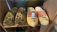 Vintage Wooden Shoes Clogs From Holland 1997 and