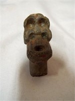 Cast Iron African Monkey Mask Head ??? Hollow