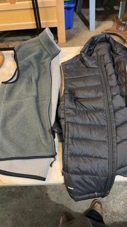 Two mens sweater vests