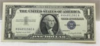 US 1957A UNC 1 Dollar Silver Certificate