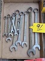 COMPLETE SET OF SAE WRENCHES