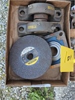 NEW GRINDING WHEEL/NEW SPINDLES