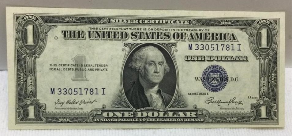 Rare Crisp 1935E "Atheist Dollar"