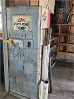 EARLY PEPSI-COLA MACHINE & ALL WELDING RODS