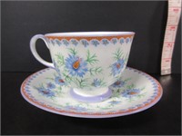 AYNSLEY CUP AND SAUCER