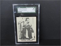 GRADED SGC 72-73 GEORGE GARDINER HOCKEY CARD