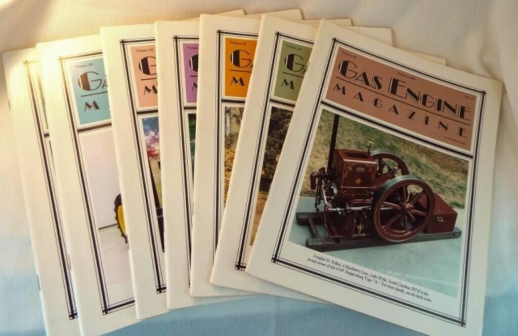 (20) Vintage Gas Engine Magazine (4) 1992 (7) 1993