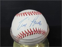 1991 AUTOGRAPHED TIM RAINES WHITE SOX BASEBALL