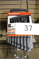 6pc crescent wrench set