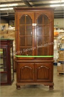 vintage corner cabinet