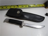 VINTAGE BUCK KNIFE WITH ORIGINAL SHEATH