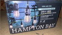 H.B. 24’ LED Plug-in String Lights