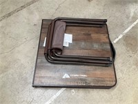 Camping table with 4 stools