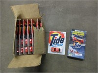 CARS collectable TIDE cars & VHS new