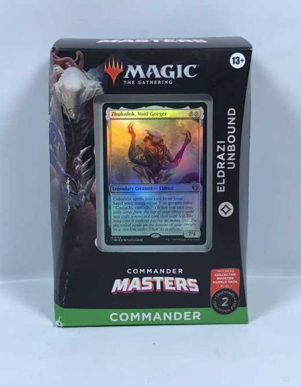 New Magic the Gathering Commander Master Cards