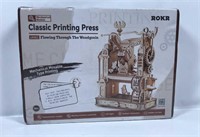 New ROKR Classic Printing Press Puzzle