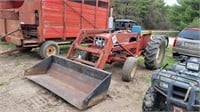 International 454 tractor w/loader