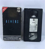 New Open Box CBS Fox Video Aliens VHS Tape