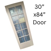 30”x84” Tall & Narrow Glass Panels Interior Slab