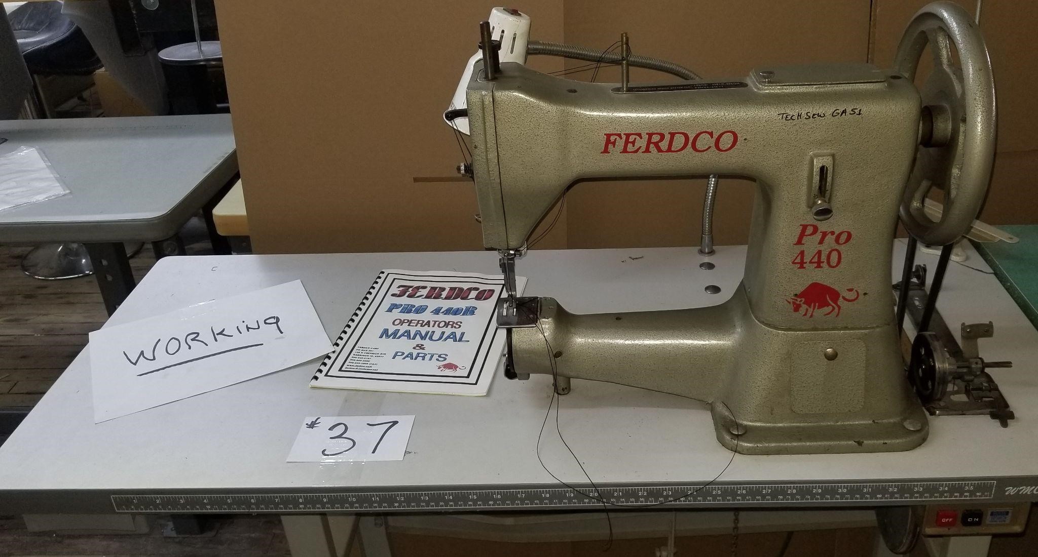 Ferdco Pro 440 Sewing Machine-works