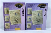 New Open Box 12pk Easter Cards and Envelopes