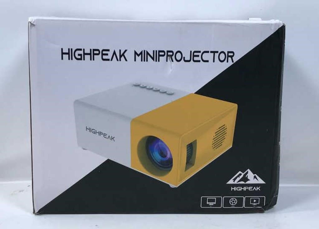 New Open Box High Peak Mini Projector
