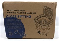 New Purple Multi-Function Folding Washing Machine