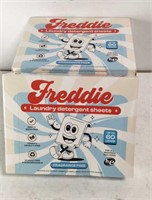 New Lot of 6 
Freddie Laundry Detergent Sheets