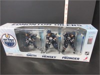 2006 MINT-SEALED OILERS HOCKEY ACTION FIGURES