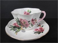SHELLEY CUP & SAUCER MADE IN ENGLAND