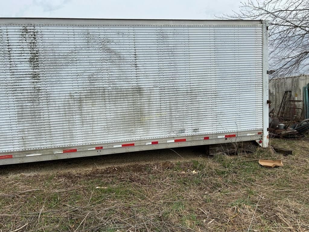 48' Semi Van Body For Storage - Offsite