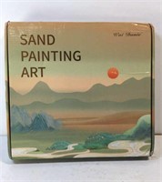 New Open Box Sand Painting Art