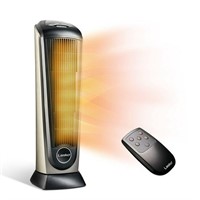 Lasko 22.5" Oscillating Ceramic Tower Space Heater