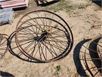 54" steel wheels