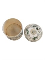 Ivory  Chinese Trinket Box-Hand Painted