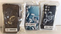 New Lot of 8 Assorted Phone Cases And Protectors
