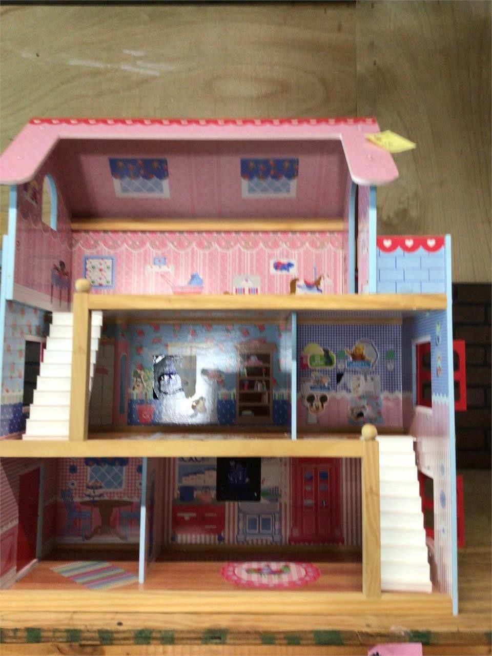 Play doll house Kid Kraft nice Quality girls