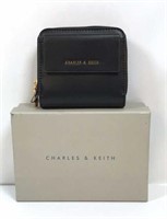 New Charles&Keith XXS Black Wallet