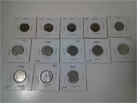 CANADIAN PENNIES AND NICKELS