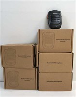 New Open Box Lot of 5 Inrico Bluetooth Microphones