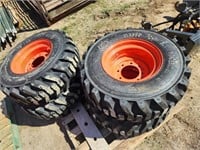 4-Ascendso SSB 330 12-16.5 tires and rims