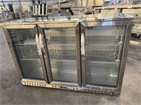 New 53” Glass Door Cooler