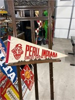 Peru Indiana Circus Capital of the World Pennant