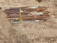 pallet of fence posts