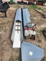 35'x9" single chain conveyor