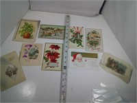 ANTIQUE CHRISTMAS POSTCARDS AND CARDS