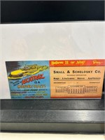1946 Ripley's Alcatraz Ink Blotter Card