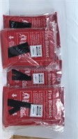 New Lot of 4 First Response Fire Blanket