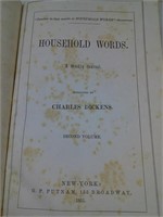 HOUSEHOLD WORDS, CHARLES DICKENS, 1851